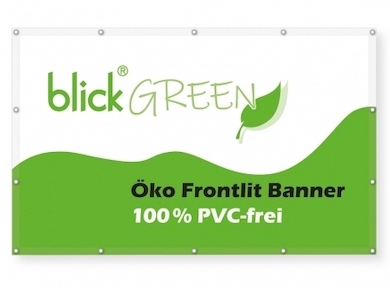 Blickstoff - Öko Frontlit Banner Bild 1