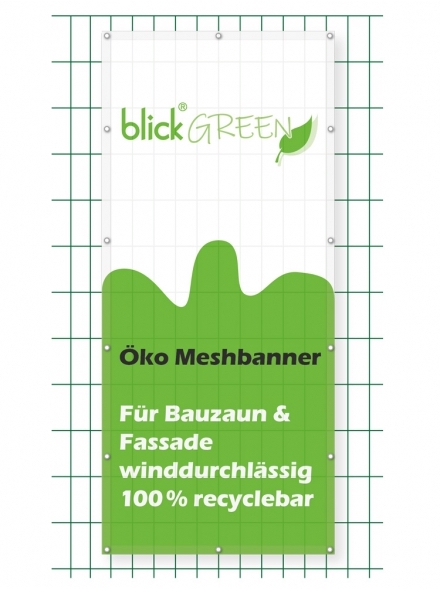 Blickstoff - Öko Mesh Banner Bild 1